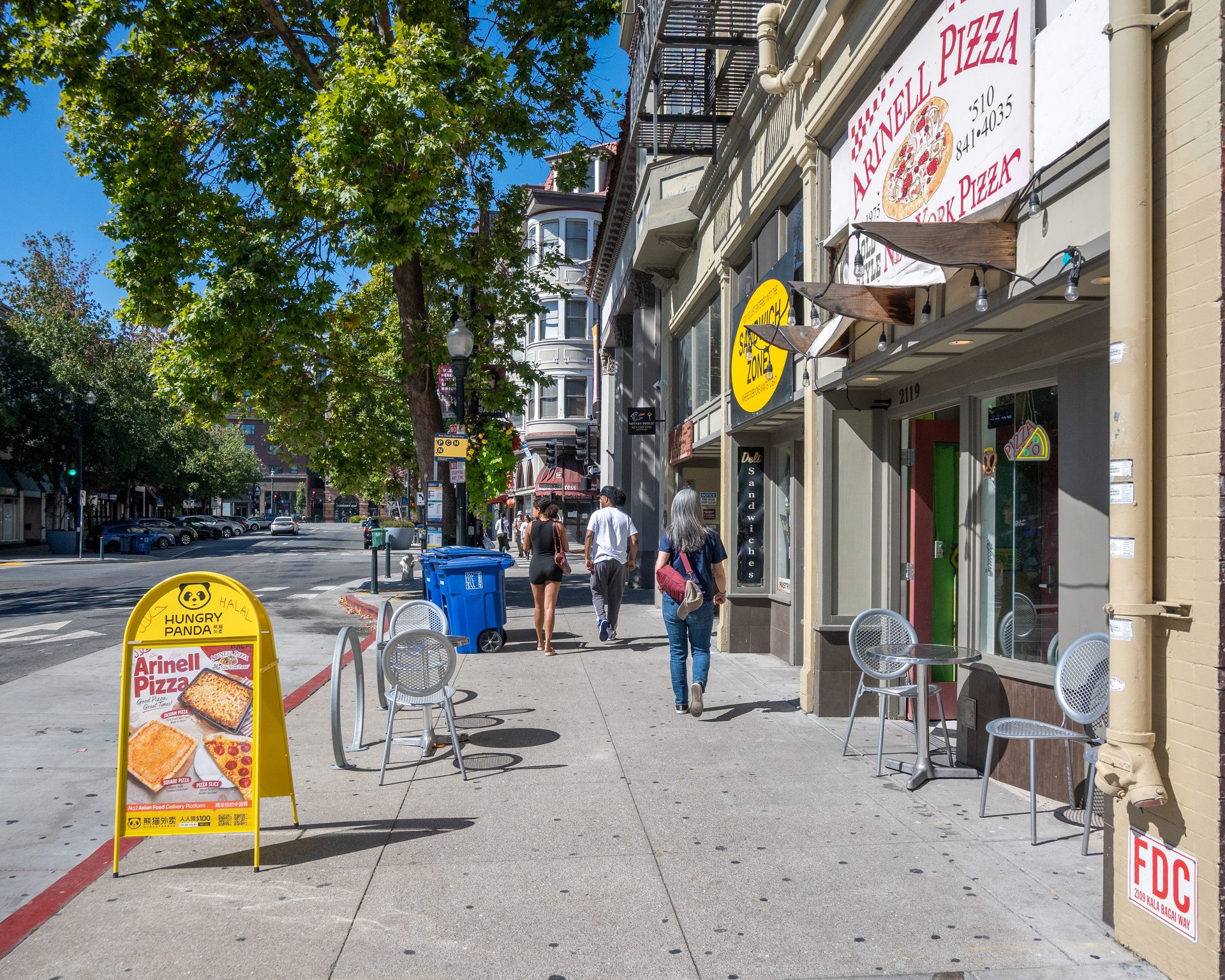 Kala Bagai Way, downtown Berkeley